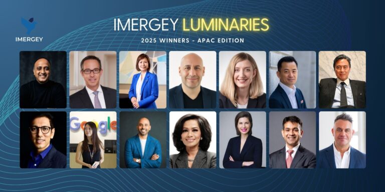 IMERGEY Honours Outstanding Leaders with its LUMINARIES 2025 APAC AWARDS