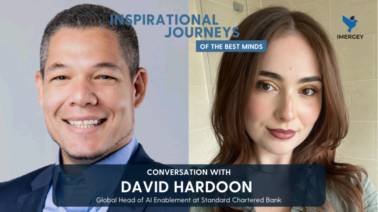 Podcast Ep.26- Story of relentless curiosity, thoughtful leadership and a vision for technology that truly makes a difference with David Hardoon